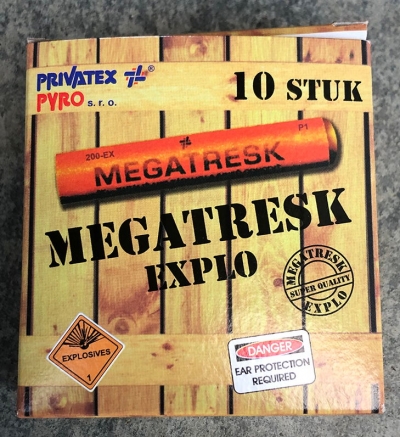 RAPEX: Fireworks Megatresk Explo - serious alert